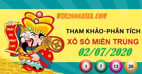 Soi cầu XSMT 2-7-2020 Win2888