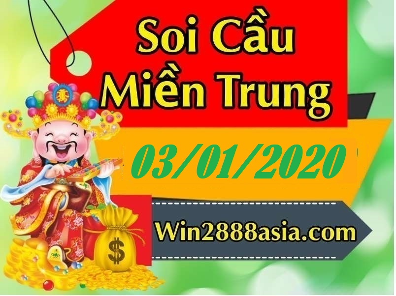 Soi cầu XST 3-1-2020 Win2888