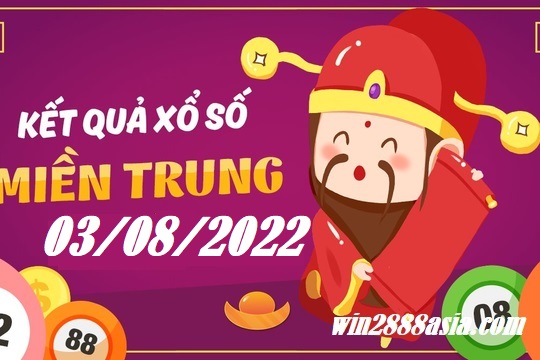 Soi cầu XSMT 03-08-2022 Win2888 Dự đoán Dàn Đề Miền Trung thứ 4