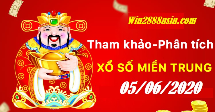 Soi cầu XSMT 5-6-2020 Win2888