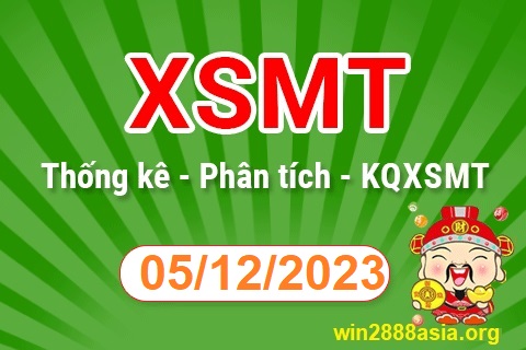 Soi cầu XSMT 05-12-2023 Win2888 Chốt số xổ số miền trung thứ 3