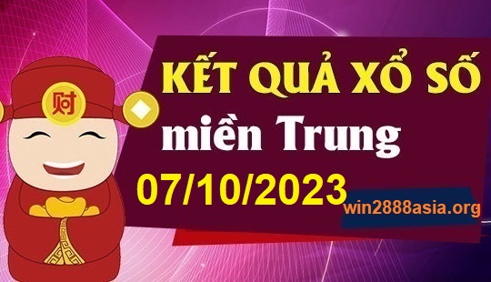 Soi cầu XSMT 07-10-2023 Win2888 Chốt số lô đề miền trung thứ 7