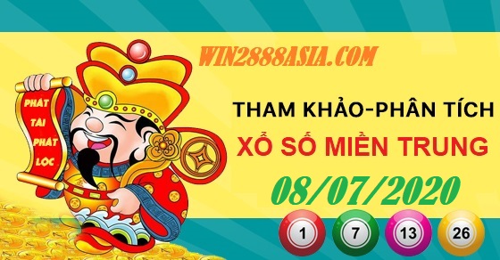 Soi cầu XSMT 8-7-2020 Win2888