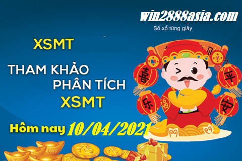 Soi cầu XSMT 10-4-2021 Win2888 Chốt số Dàn Đề Miền Trung thứ 7