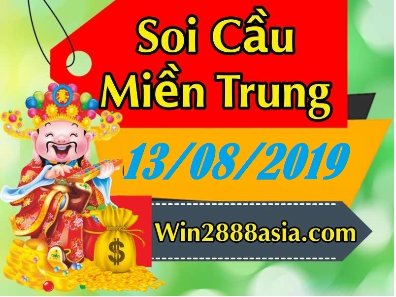 Soi cầu XSMT 13-8-2019 Win2888