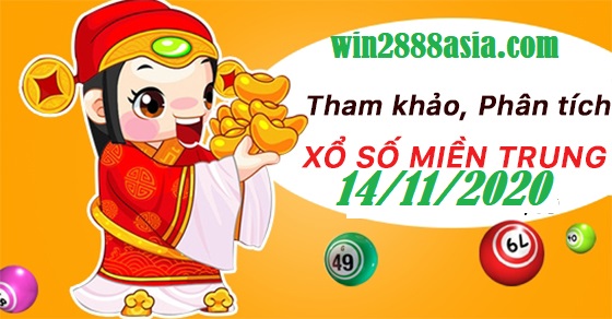 Soi cầu XSMT 14-11-2020 Win2888