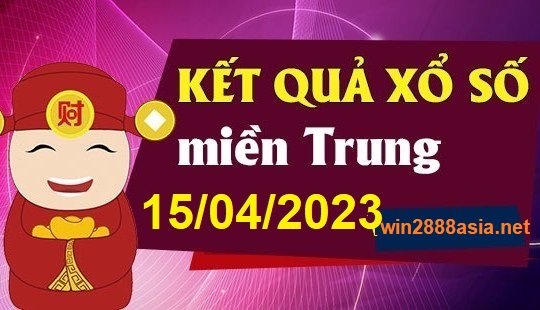 Soi cầu XSMT 15-04-2023 Win2888 Dự đoán Xổ Số Miền Trung thứ 7