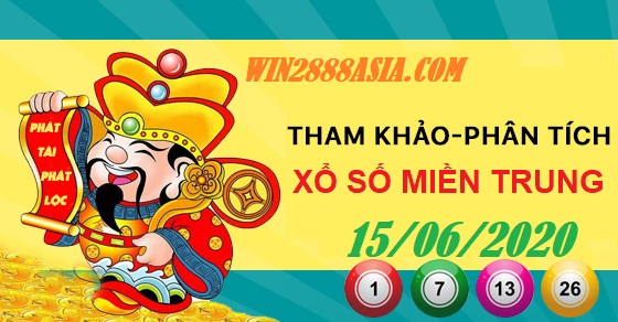 Soi cầu XSMT 15-6-2020 Win2888