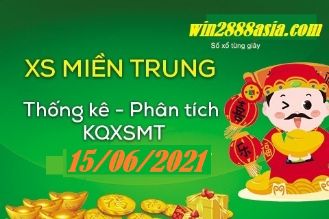 Soi cầu XSMT 15-6-2021 Win2888 Dự đoán Lô Đề Miền Trung Thứ 3