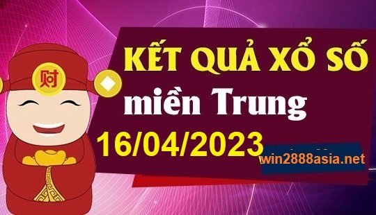 Soi cầu XSMT 16-04-2023 Win2888 Chốt số Dàn Đề Miền Trung chủ nhật 