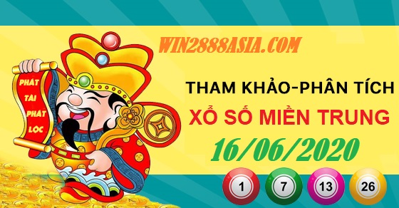 Soi cầu XSMT 16-6-2020 Win2888