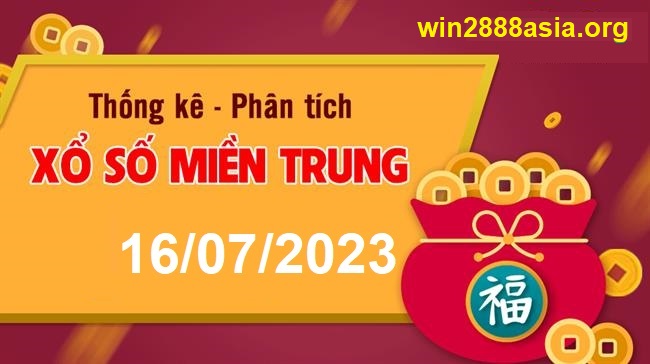 Soi cầu XSMT 16-07-2023 Win2888 Dự đoán cầu lô miền trung chủ nhật