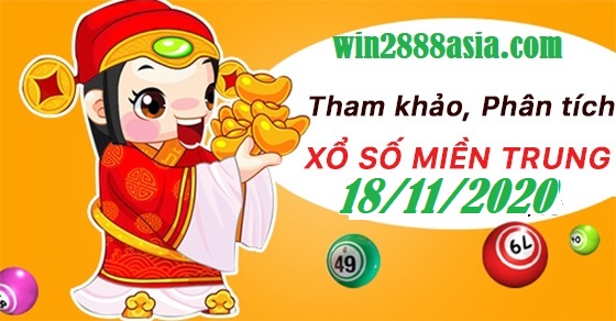 Soi cầu XSMT 18-11-2020 Win2888