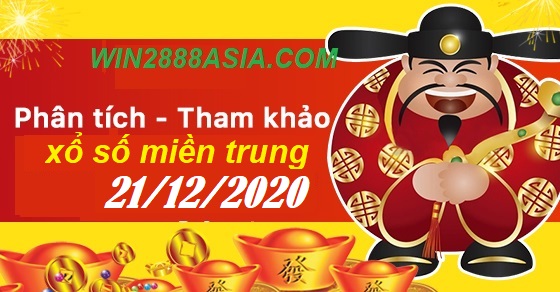 Soi cầu XSMT 21-12-2020 Win2888