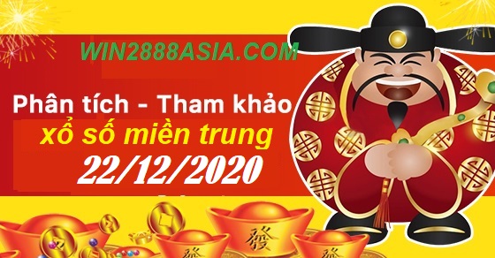 Soi cầu XSMT 22-12-2020 Win2888