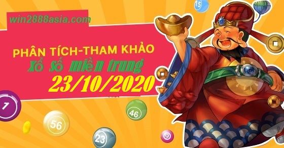 Soi cầu XSMT 23-10-2020 Win2888