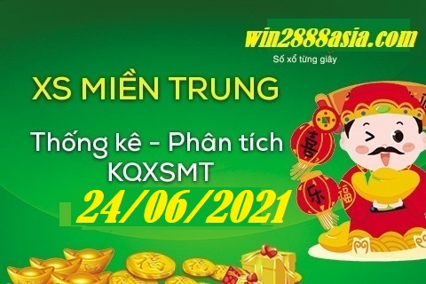 Soi cầu XSMT 24-06-2021 Win2888