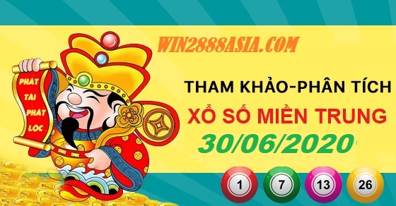 Soi cầu XSMT 30-6-2020 Win2888