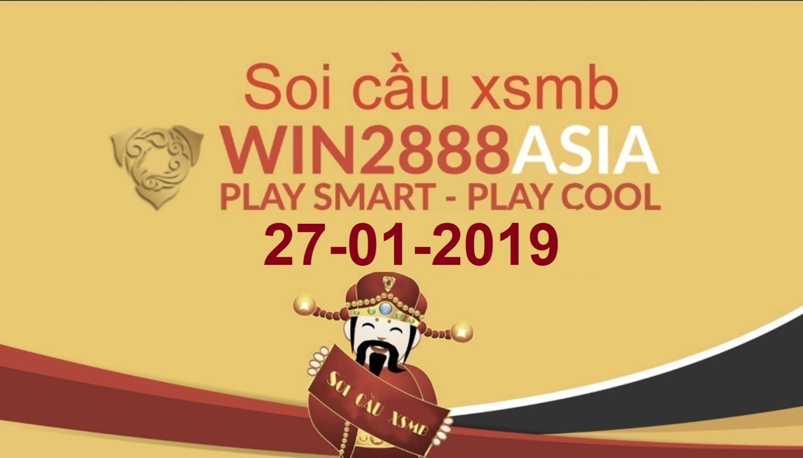 Soi cầu XSMB 27-01-2019 Dự đoán xổ số miền bấc Win2888 chủ nhật