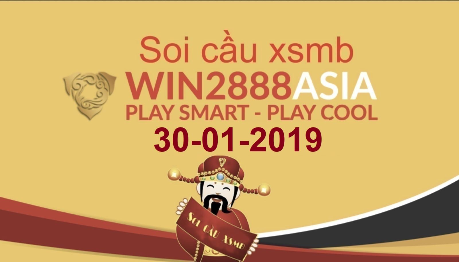 Soi cầu XSMB 30-1-2019 Dự đoán xổ số miền bắc Win2888 thứ 4