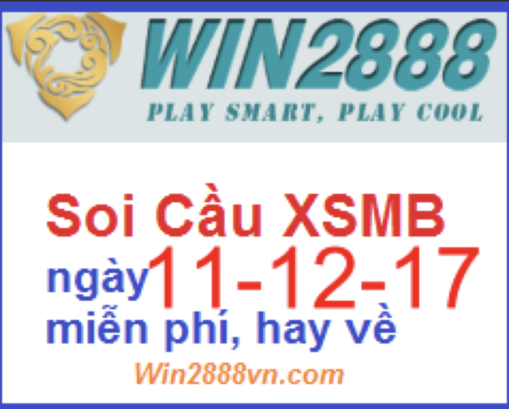 Soi cầu xsmb ngày 11-12-2017